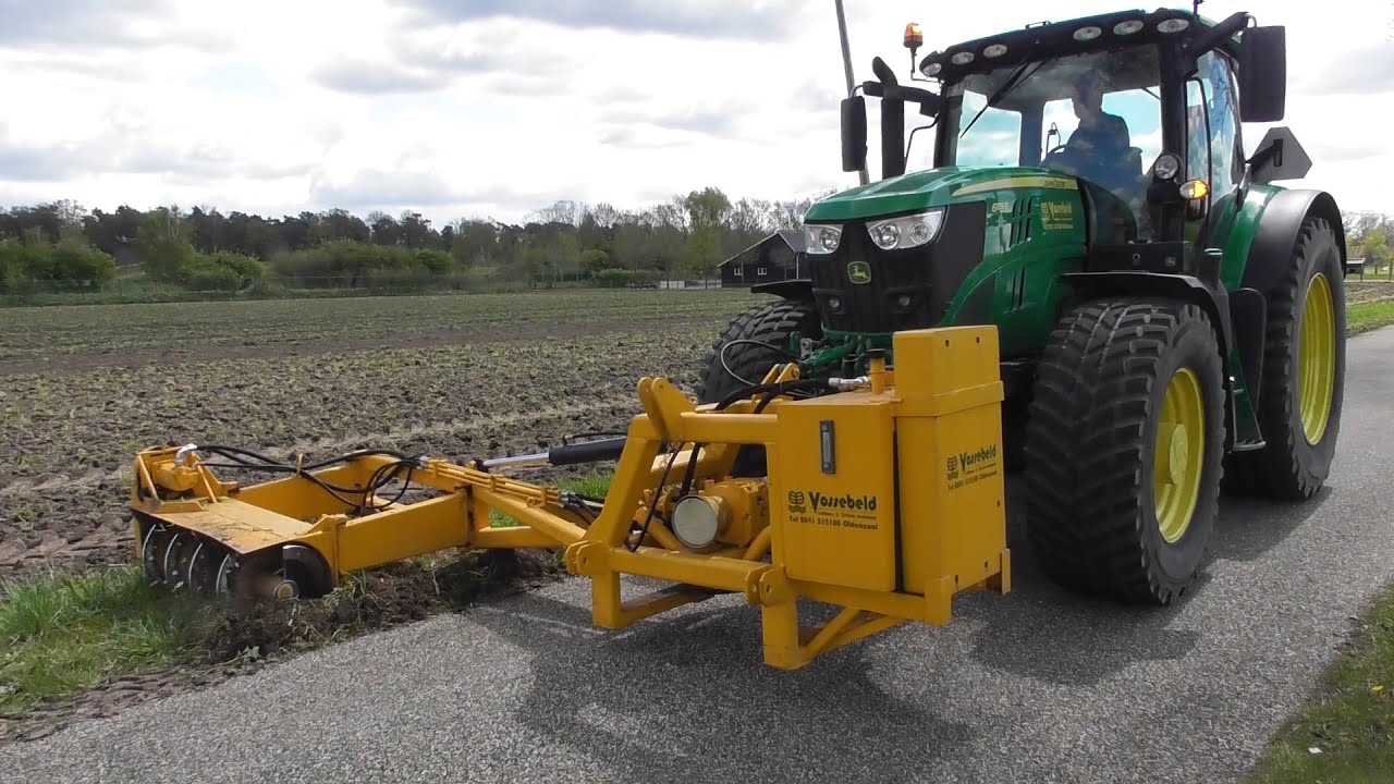 Grading the roadside