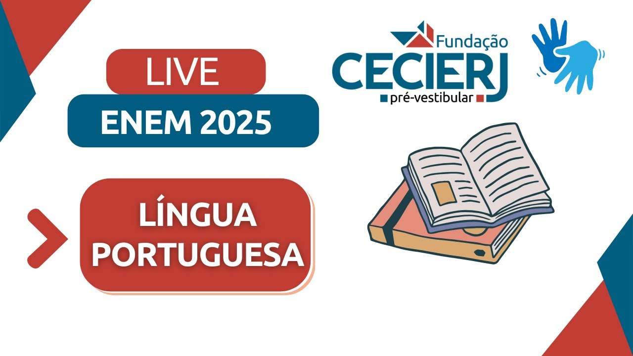Live de Português - Enem 2025