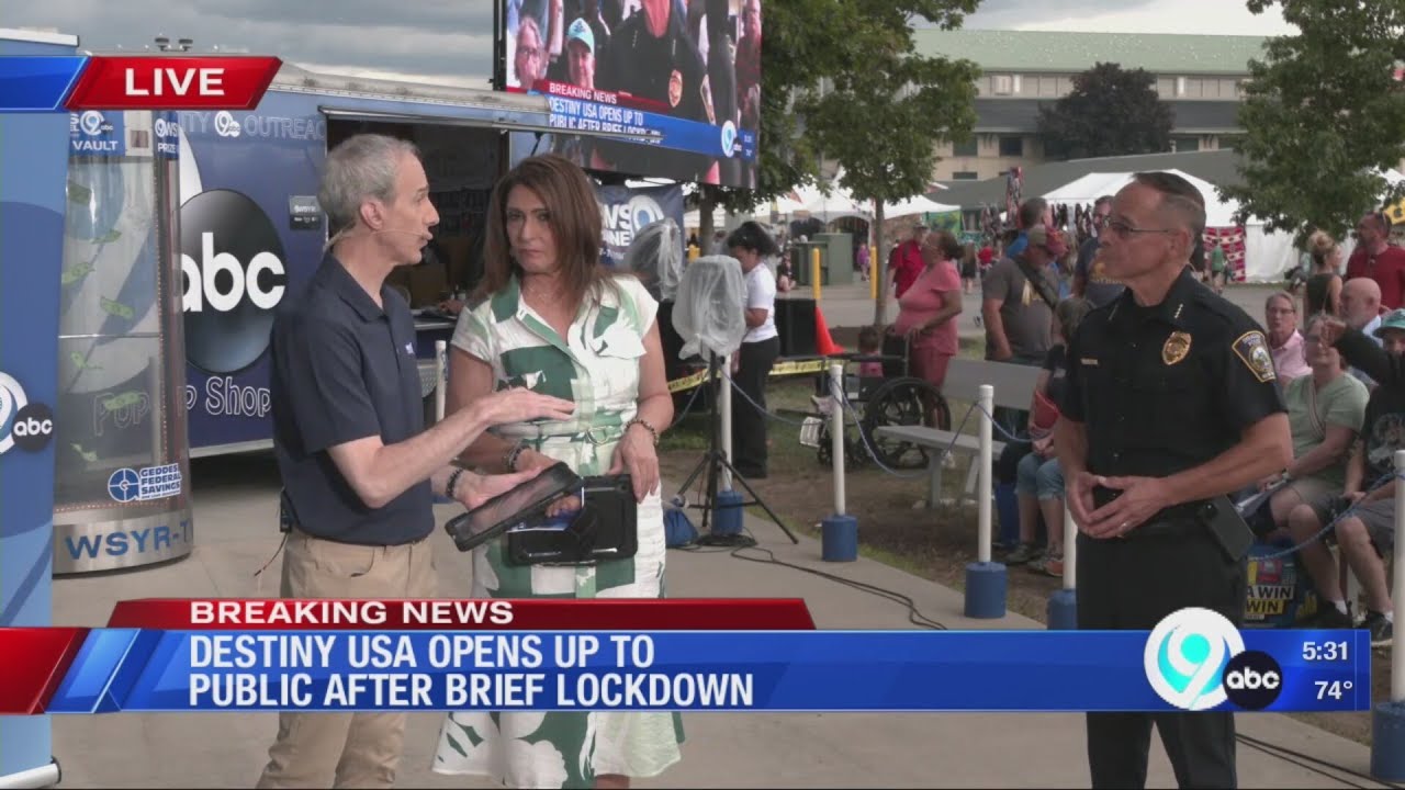 Syracuse Police Chief on Destiny USA incident