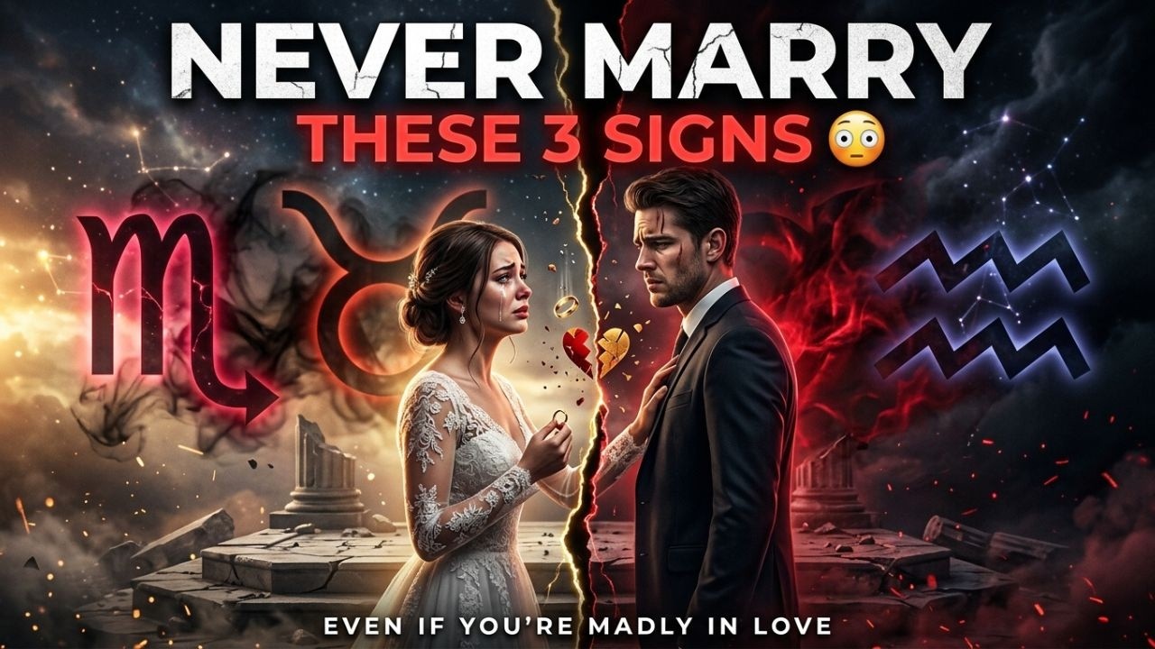 3 Zodiac Signs You Should Never Marry (Even If You’re In Love)