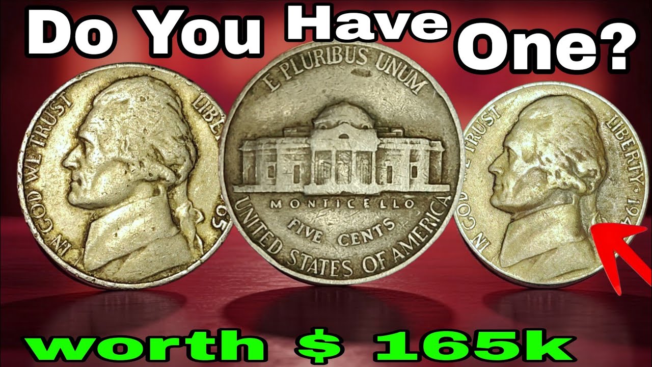 Top 10 Rare Jefferson Nickels That Made Ordinary People Rich Overnight!