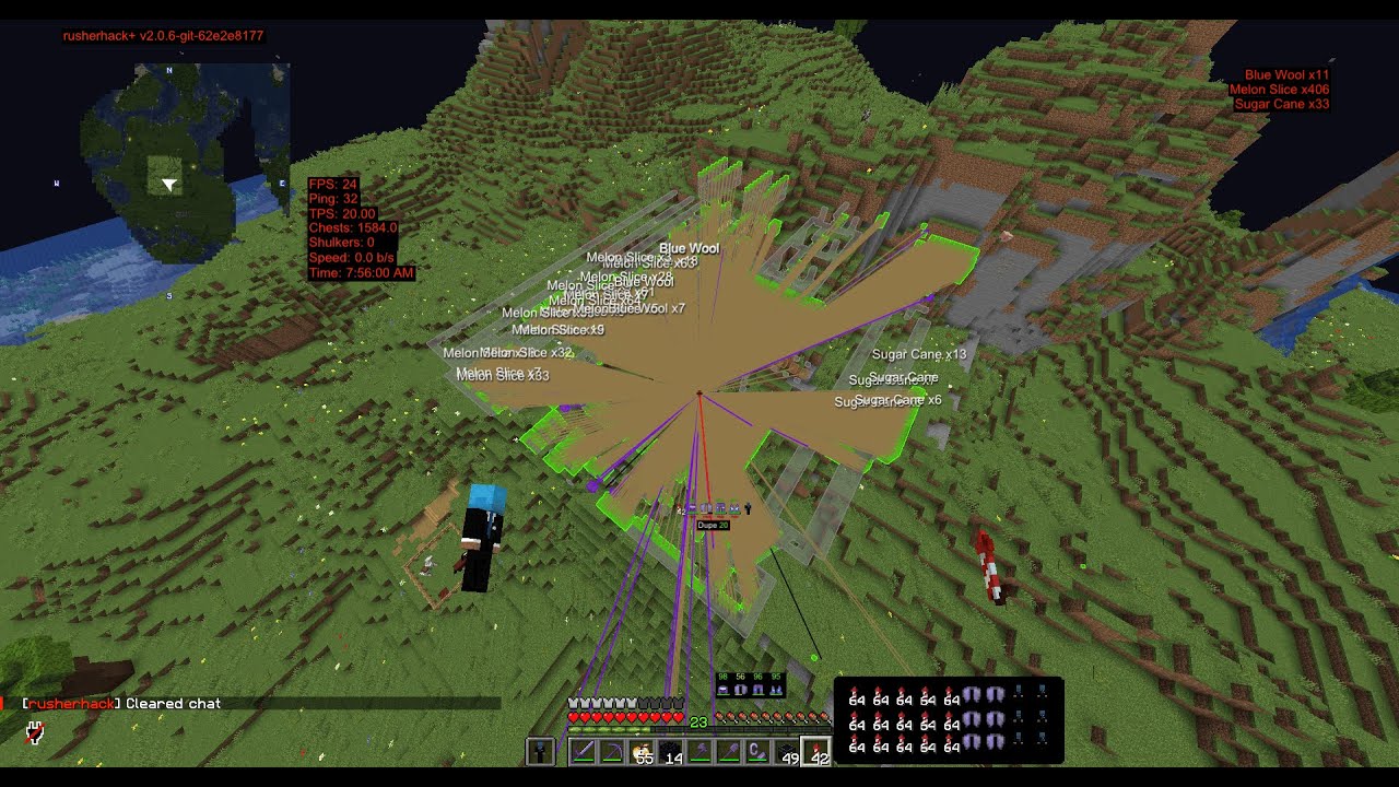 Cydblox's mega 1.19+ farm base 2B2T 2025
