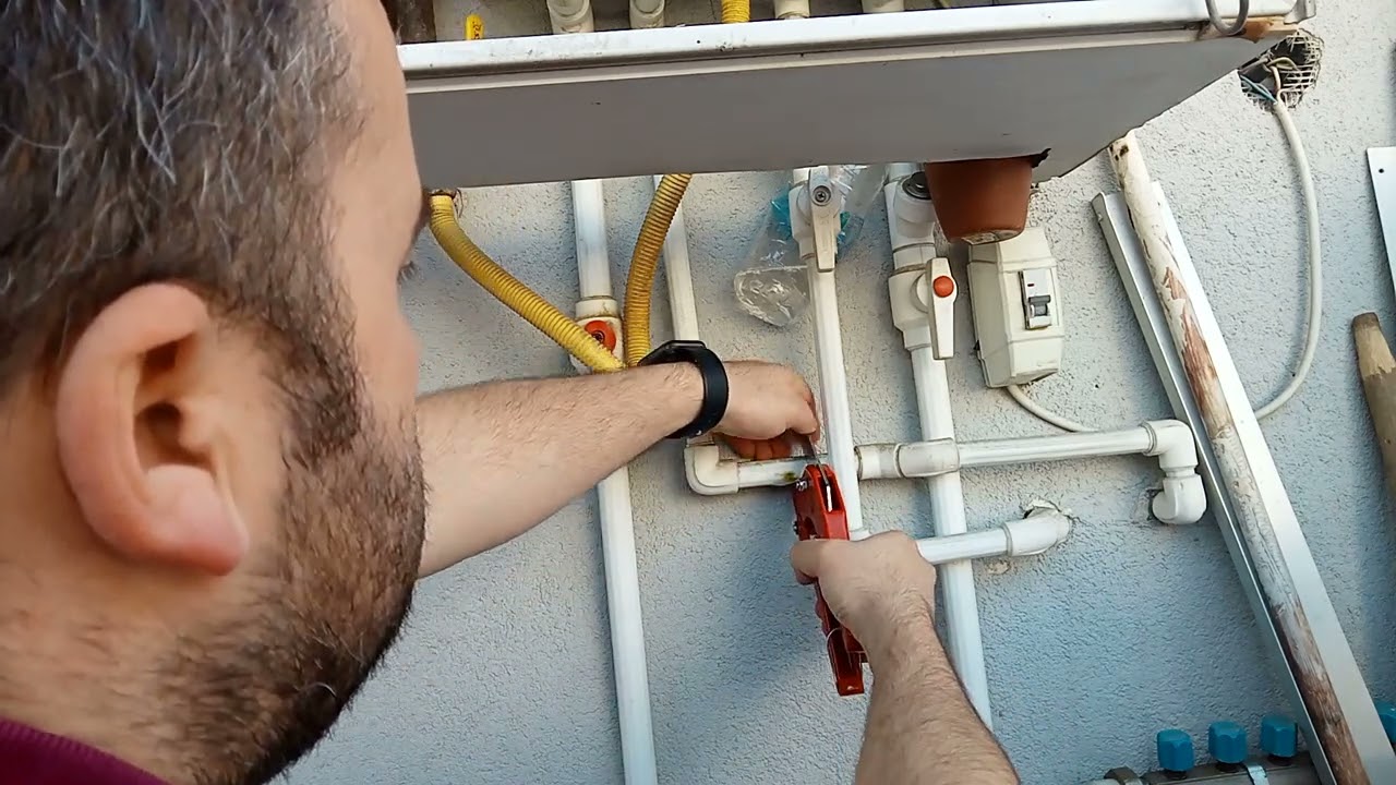 Kombi altı su borusu tamiri #tamir #tesisat