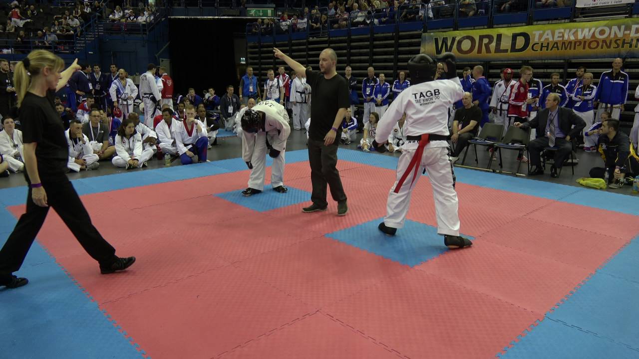 2016 Taekwondo International World Championships Daniel Fielder vs Jamie Perkins