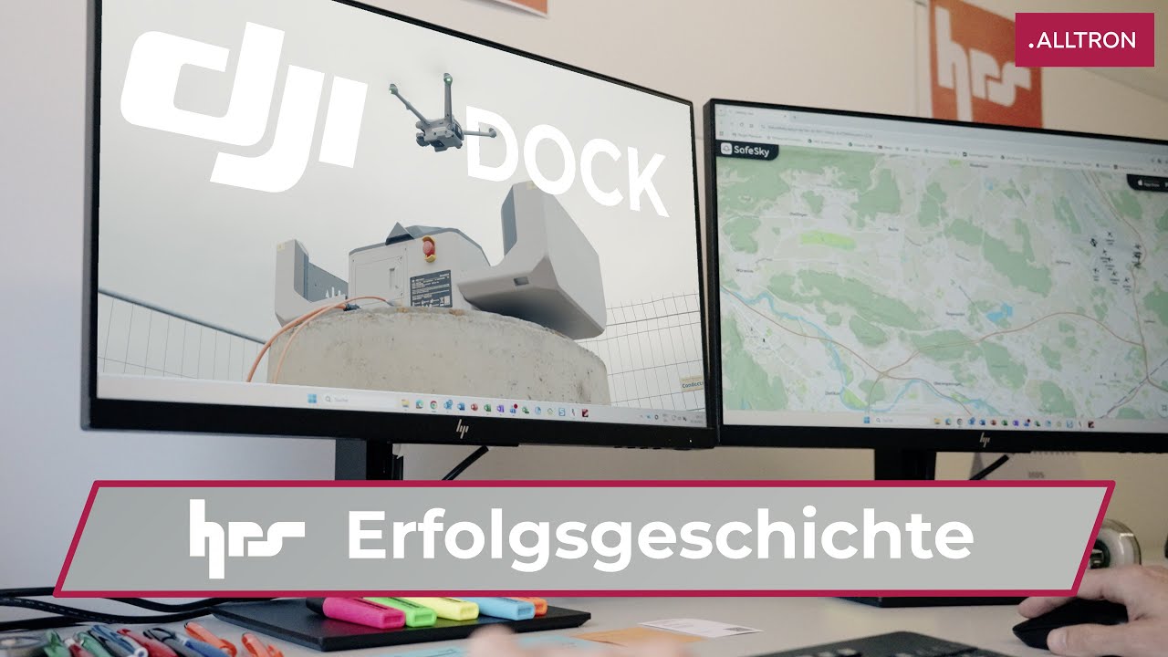Dock Drohnen im Baualltag | Success Story HRS