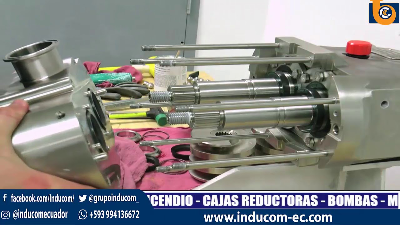 SPX FLOW - WCB - Procedimientos de mantenimiento de la bomba con doble sello universal Inducom