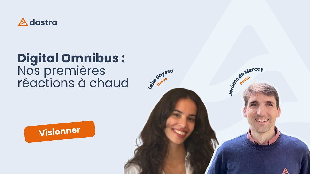 Webinaire Omnibus : nos premières réactions à chaud !