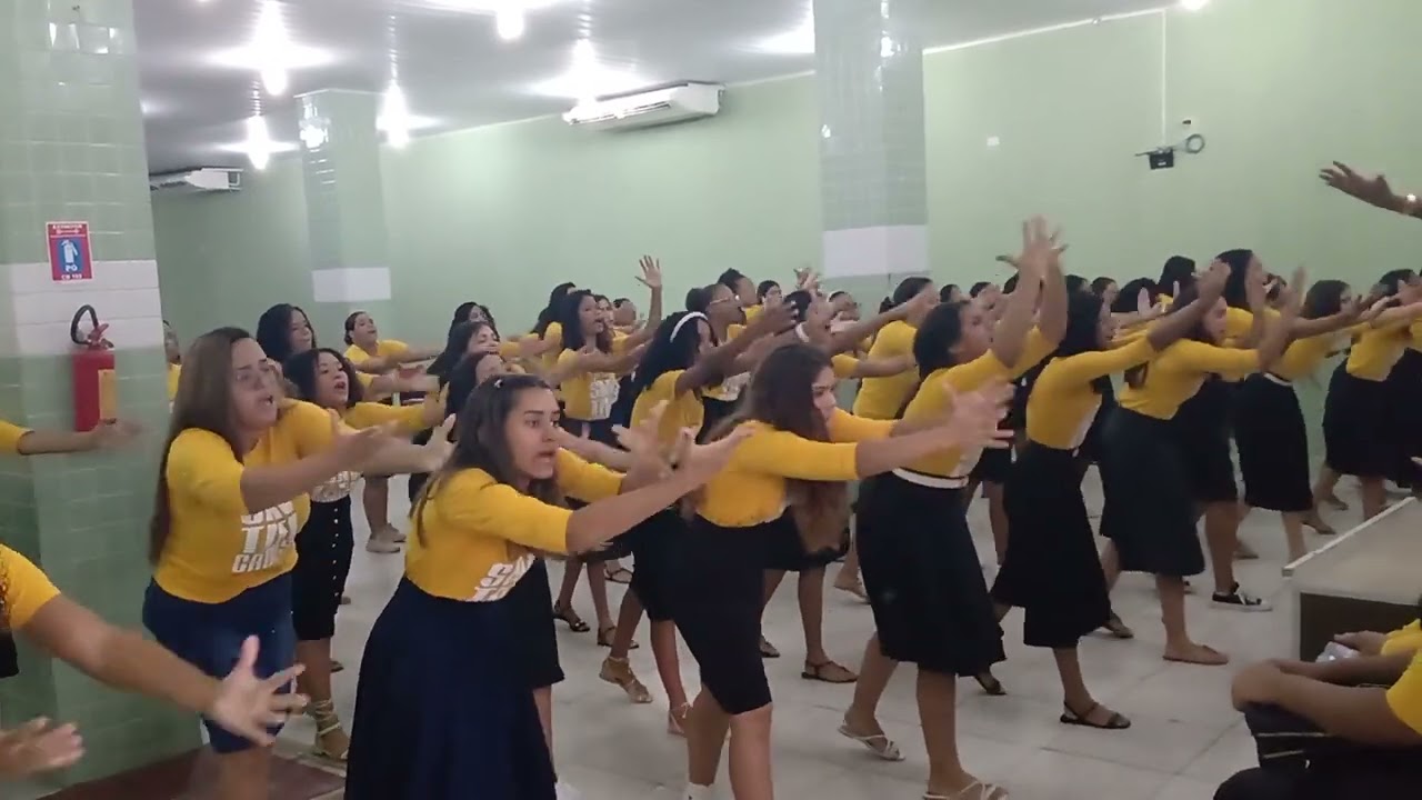 ENSAIO DAS MAESTRINAS.ASSEMBLÉIA DE DEUS MINISTÉRIO ABREU E LIMA-PE.