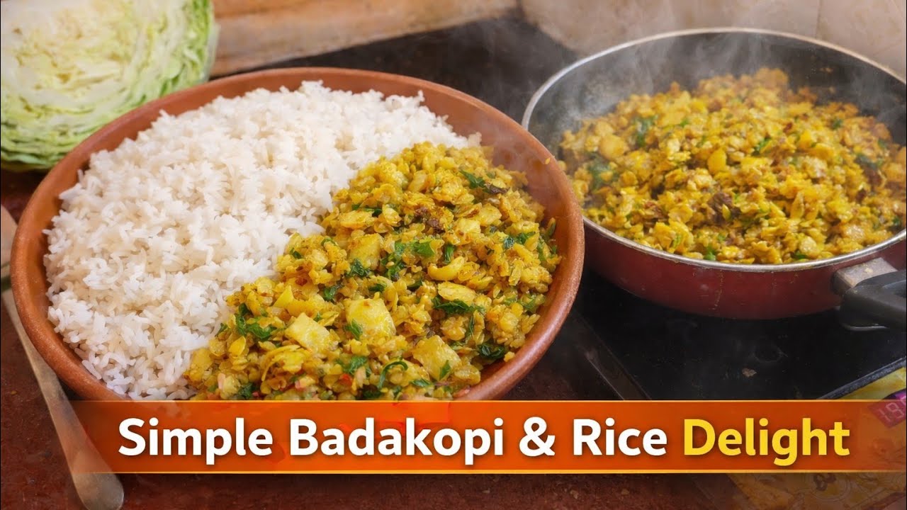 Cabbage Potato Curry | Ghoroya Badakopi Aloo Torkari || Cooking with RiSu 