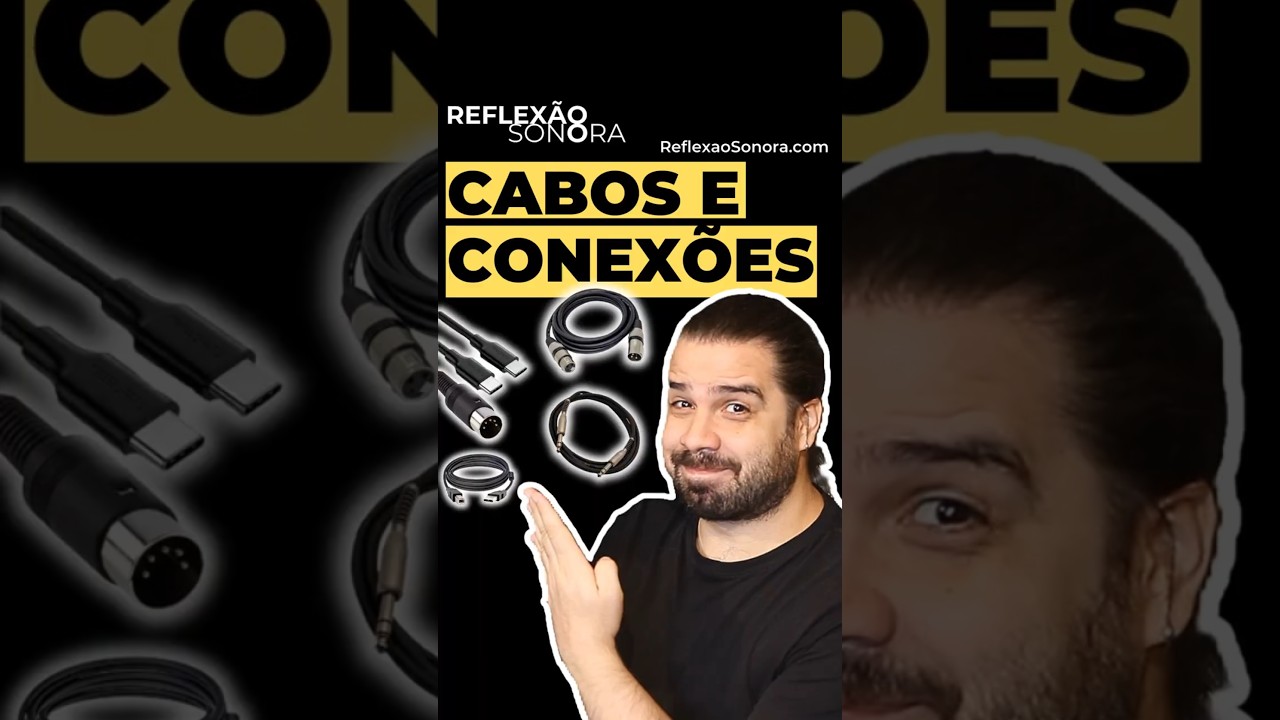 Cabos Essenciais de &Aacute;udio: Conecte Seu Home Studio Sem Erros!