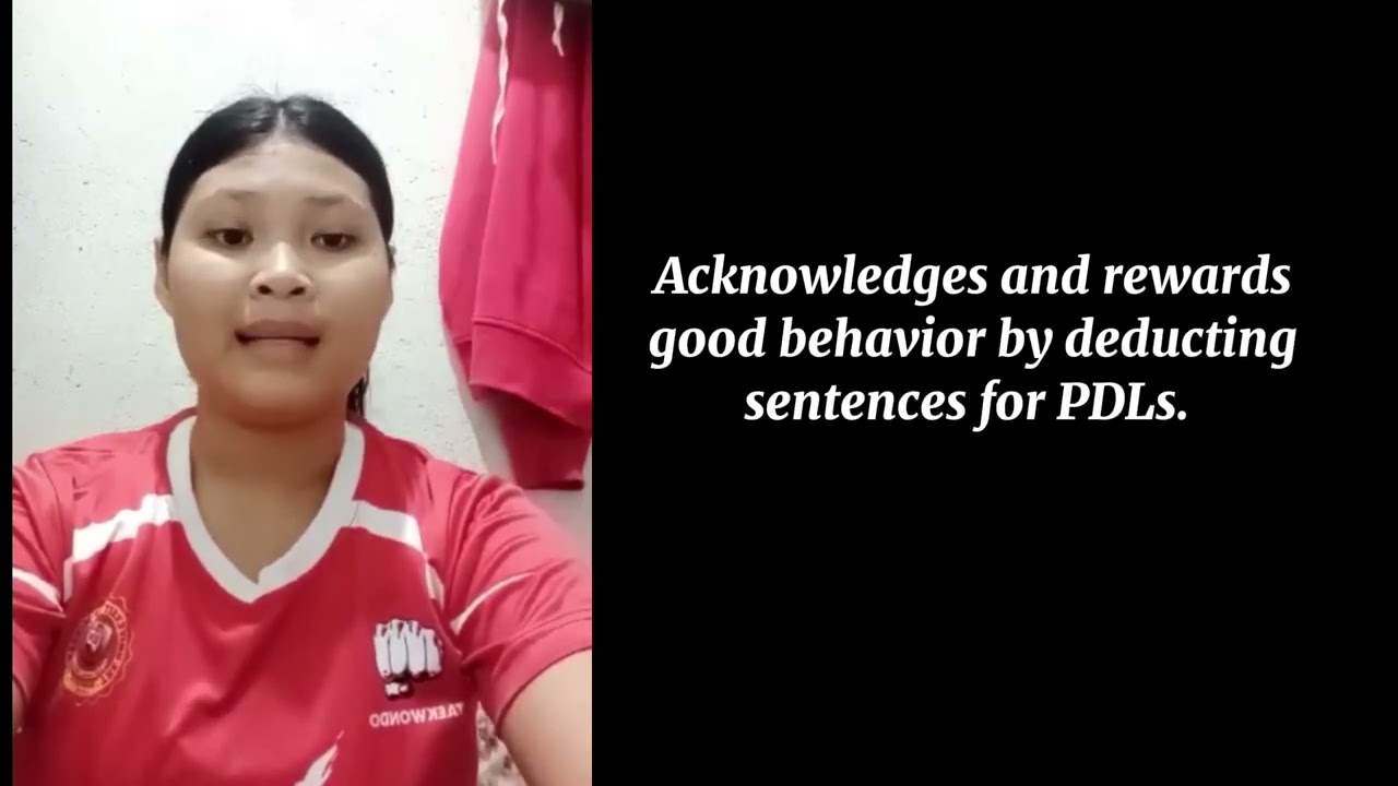 UM CCJE-  CRI 313: R.A 10592 GCTA (GOOD CONDUCT TIME ALLOWANCE)