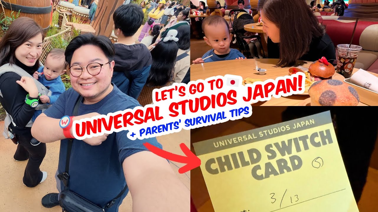 How to maximize your Universal Studios Japan visit - especially with kids?! 🤔