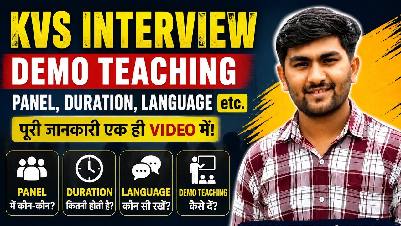 Kvs Interview 2026 series kvs demo teaching topic kvs interview prepration strategy video kvs