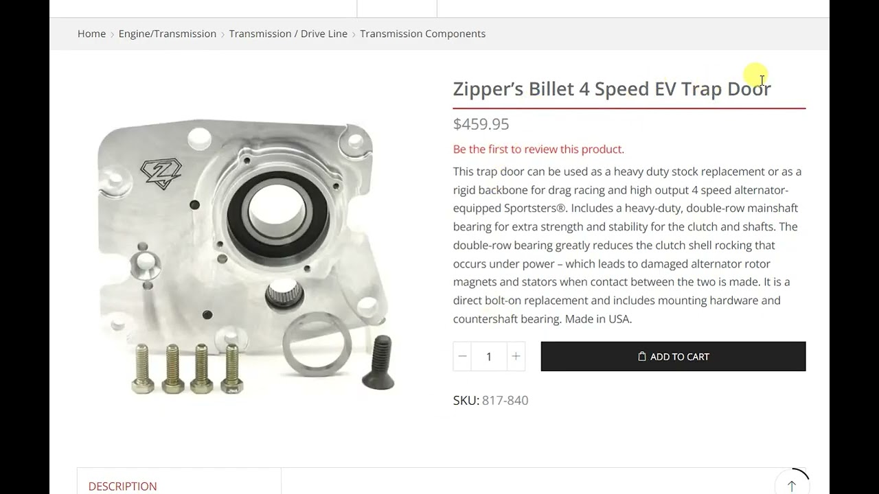 4 Speed EVO Sportster 1986-1990  WIDE Ratio gears,   How to overall