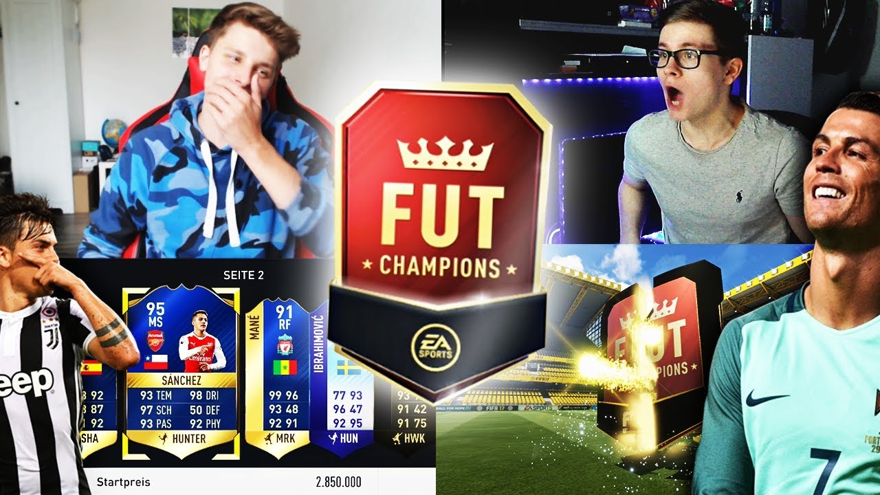 FIFA 17: RANDOM FUT CHAMPIONS PACK BUY FIRST GUY 😱🔥😈 - Only 85+ Special Cards Squad Builder!