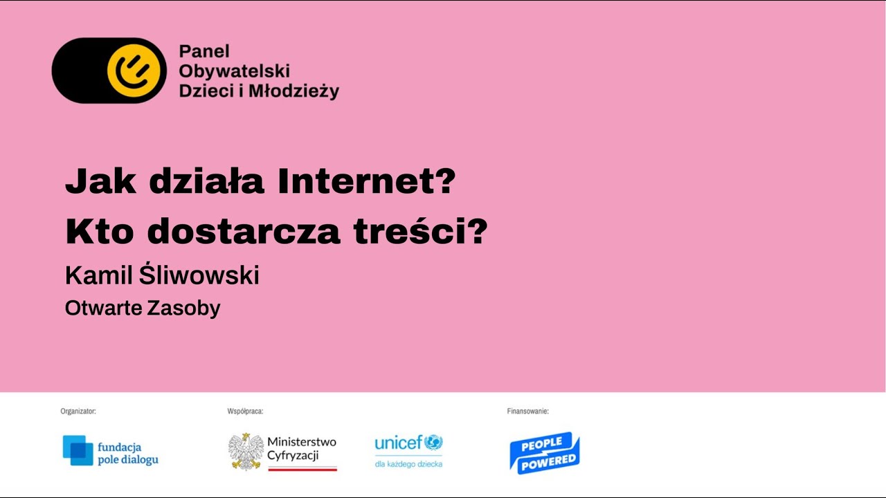 PODiM. Prezentacja ekspercka - Kamil Śliwowski, Otwarte Zasoby