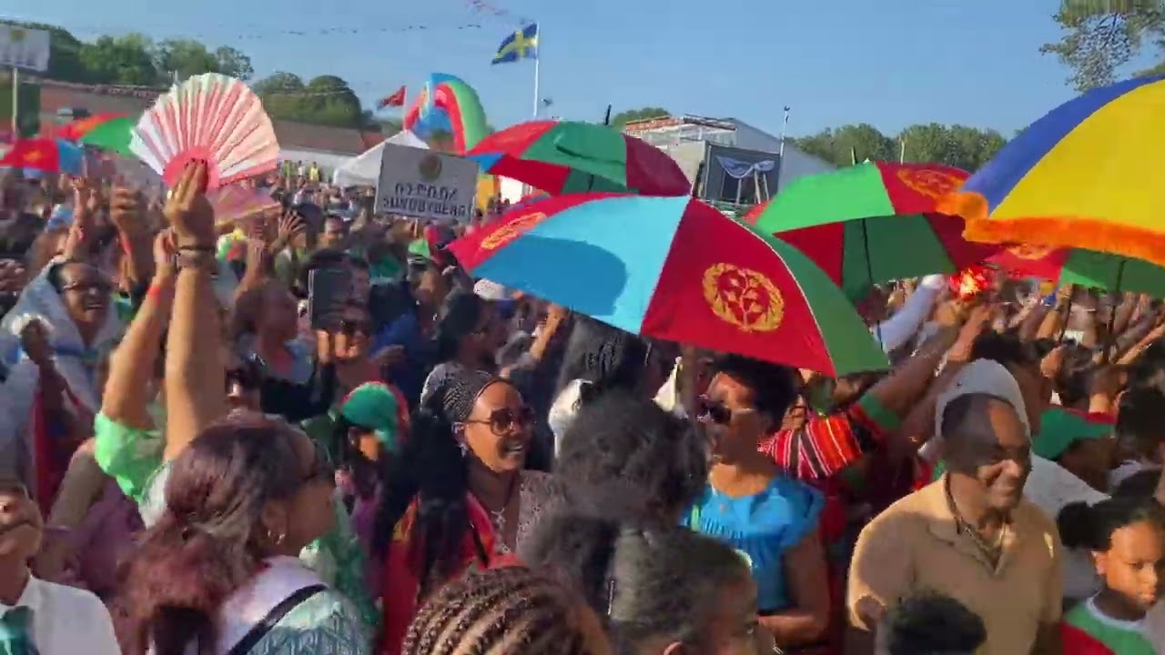 Eritrean festival in stokholm. Ermasi