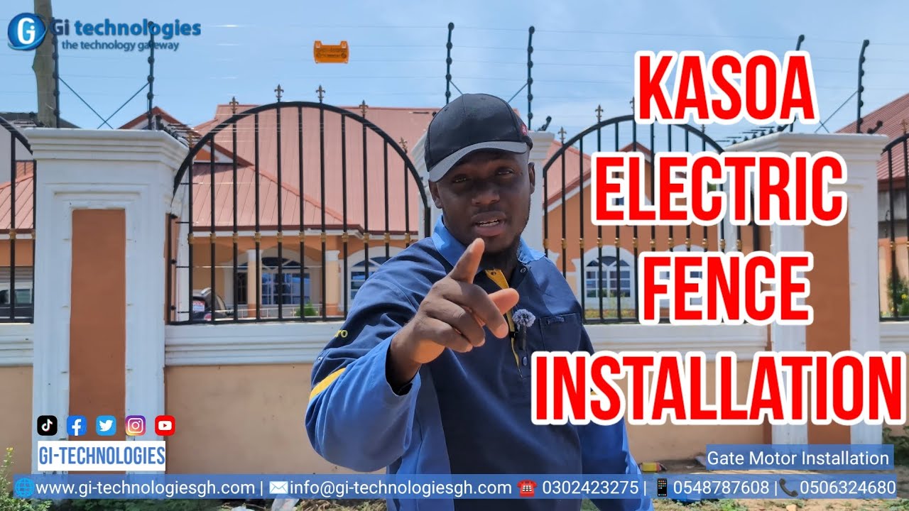 Kasoa Electric Fence Installation 