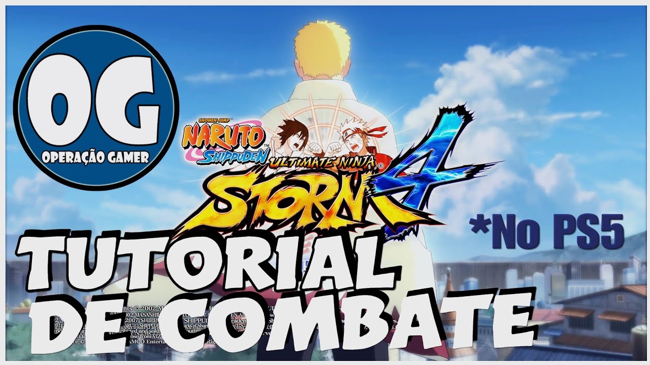 Naruto Shippuden Ultimate Ninja Storm 4 - Tutorial de Combate (PS5)