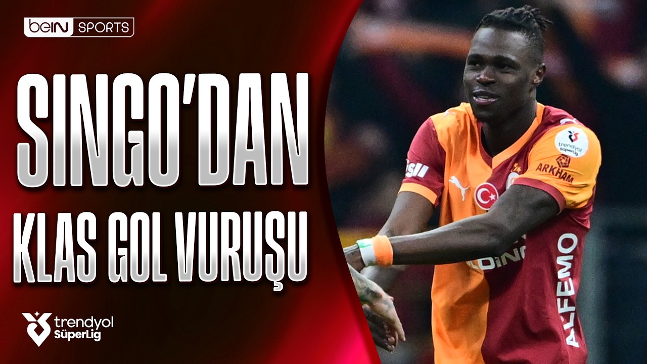 🟡🔴 Wilfried Singo'dan klas bir gol vuruşu! | Galatasaray - Başakşehir | Trendyol Süper Lig