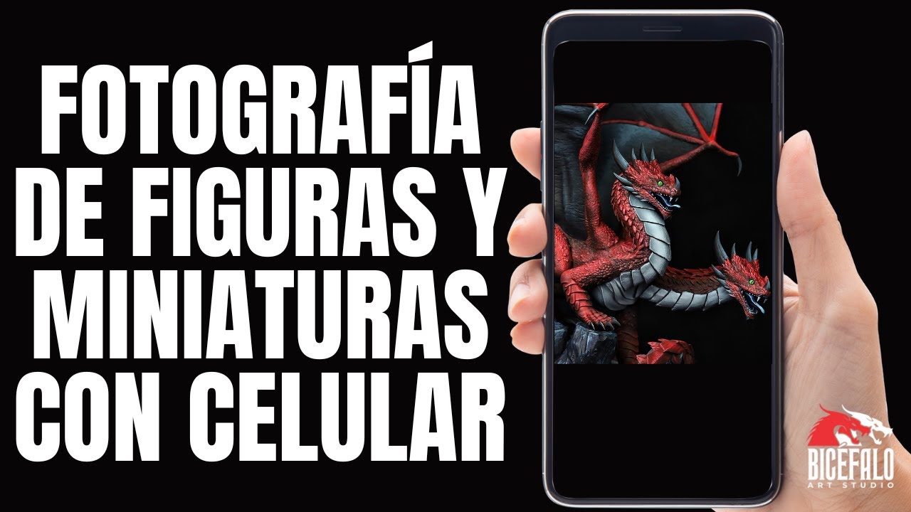 Como tomar Fotografías de Miniaturas, Warhammer, D&D, Impresion 3d y Figuras con el Celular