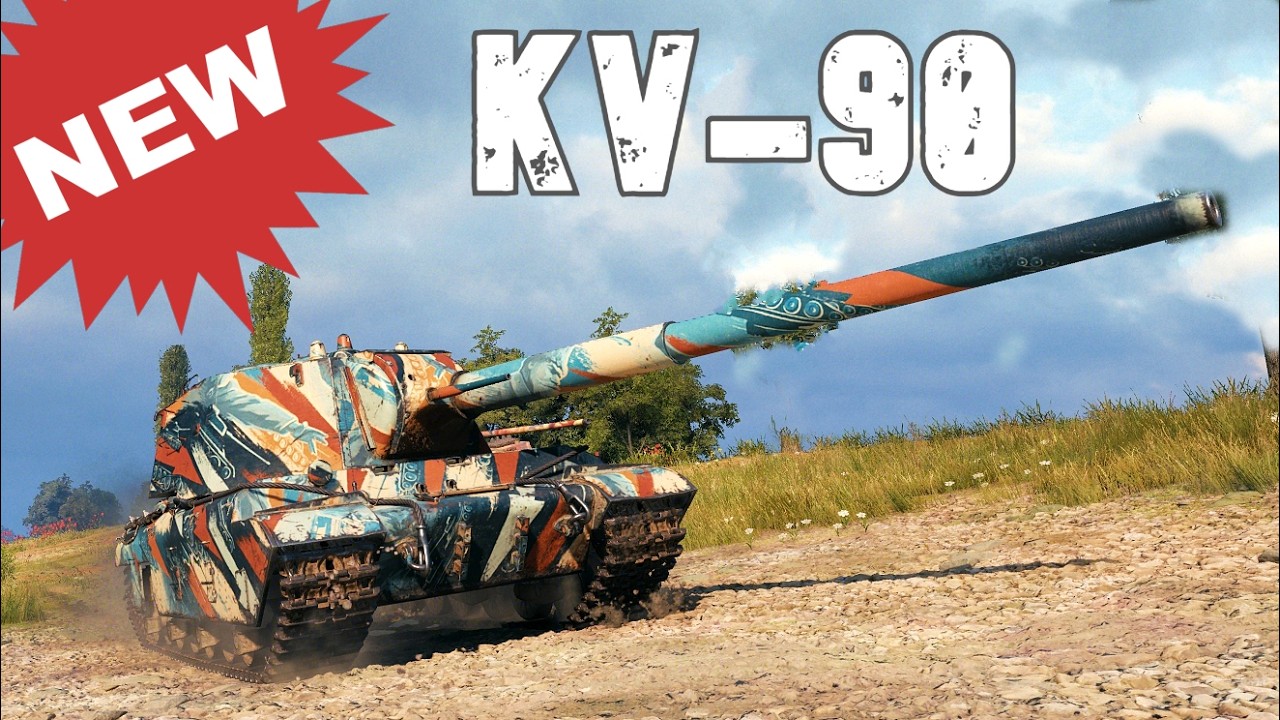 KV-90 : New Tier IX Soviet Heavy Tank.