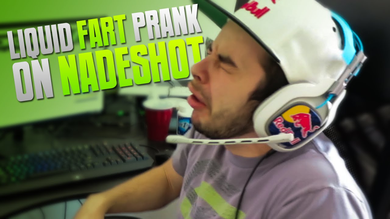 Liquid Fart Prank on Nadeshot