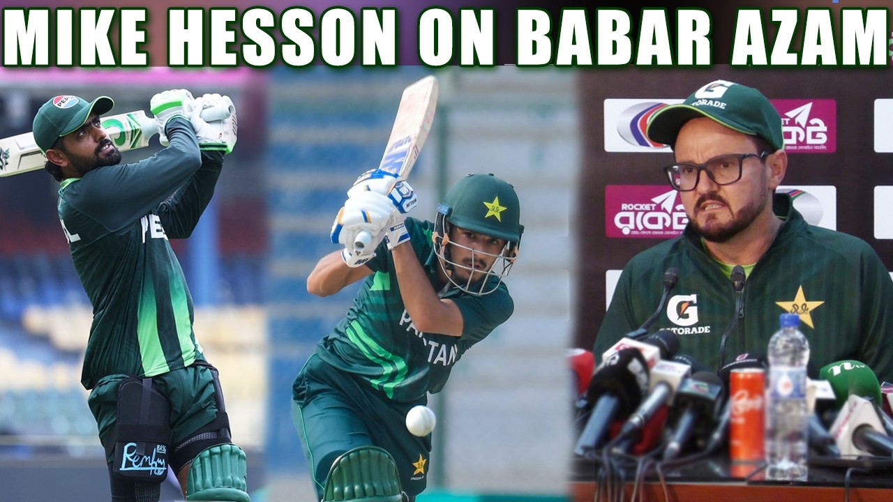 Mike Hesson reply on Babar Azam dropped, We have new faces now.