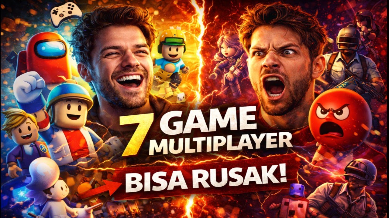 7 Game Multiplayer Ini Bisa Bikin Ketawa… atau Putus Teman!