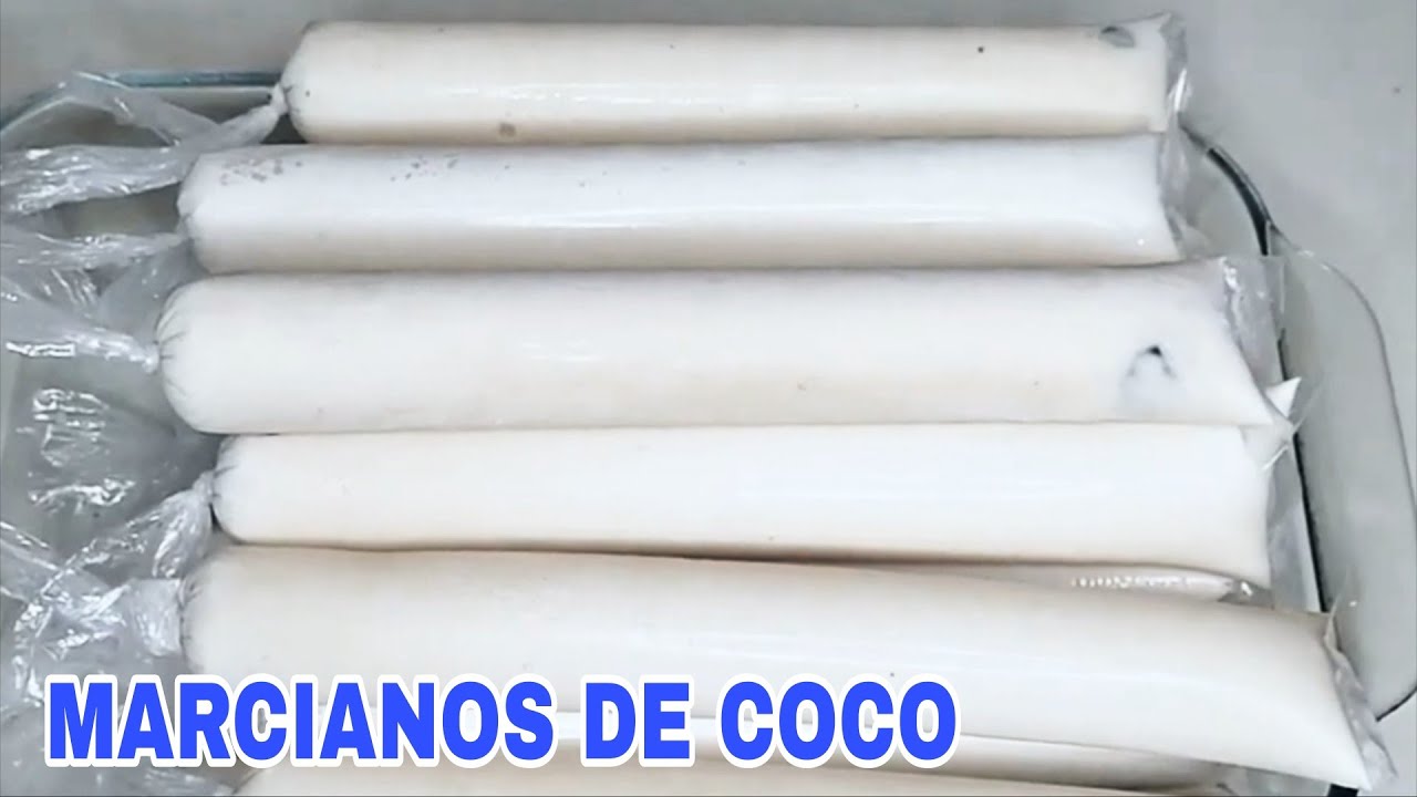‼️Los mejores MARCIANOS DE COCO con LECHE🥥 La mejor receta para NEGOCIO!! Más del 💯% de GANANCIA 💰💰