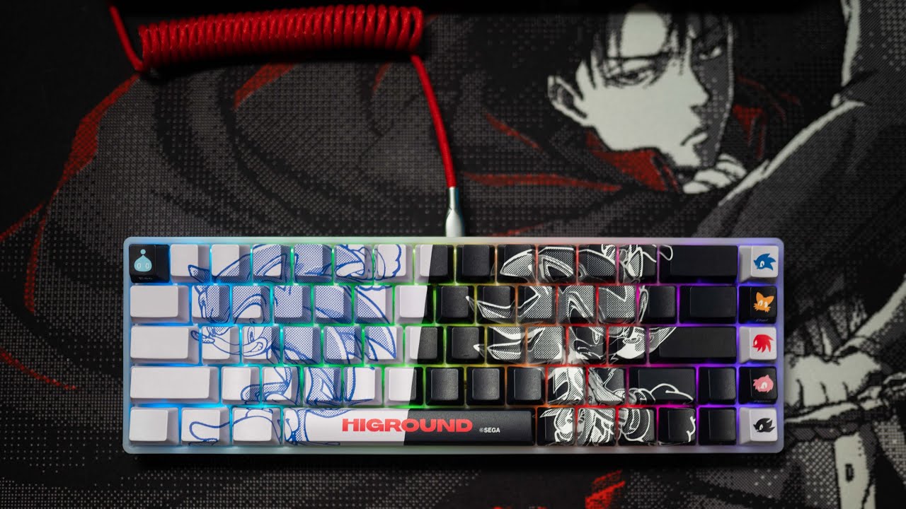 Sonic x Higround Adventure Keyboard UNBOXING ASMR