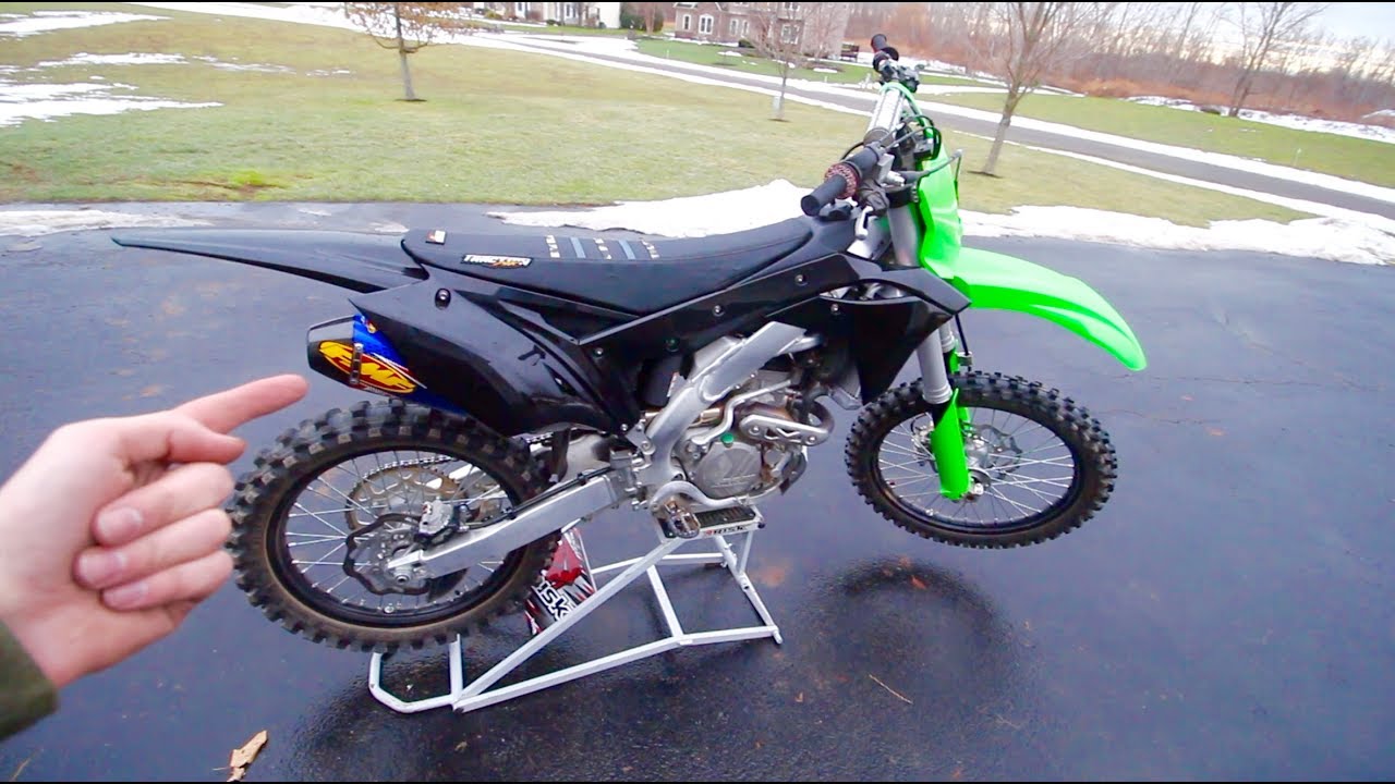 THE KX250F GETS A MAKEOVER...