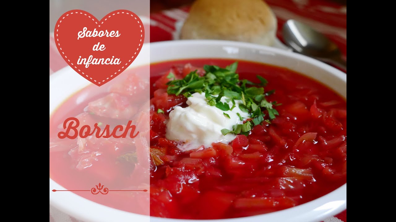 Borsch Ucraniano. Receta sencilla y más rápida que la tradicional.