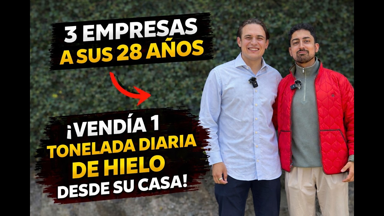 De emprender a los 17 🤯 a construir 3 empresas antes de los 30. Líderes SUB-35: Juan Marcelo Vidal.