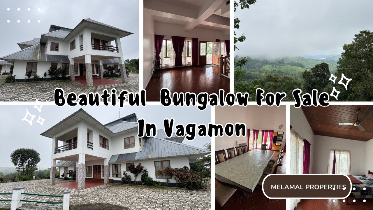 Beautiful Bungalow For Sale In Vagamon