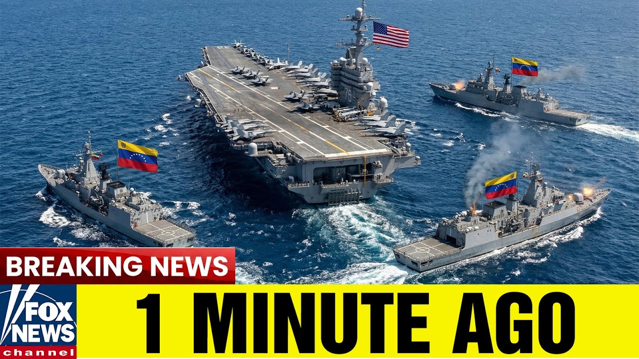 3 Venezuelan Warships Tried to BLOCK a U.S. Navy Carrier Strike Group &mdash; BIG MISTAKE