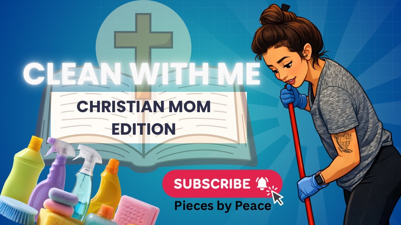 Clean With Me (Christian Mom Edition) | Faith-Filled Cleaning Motivation