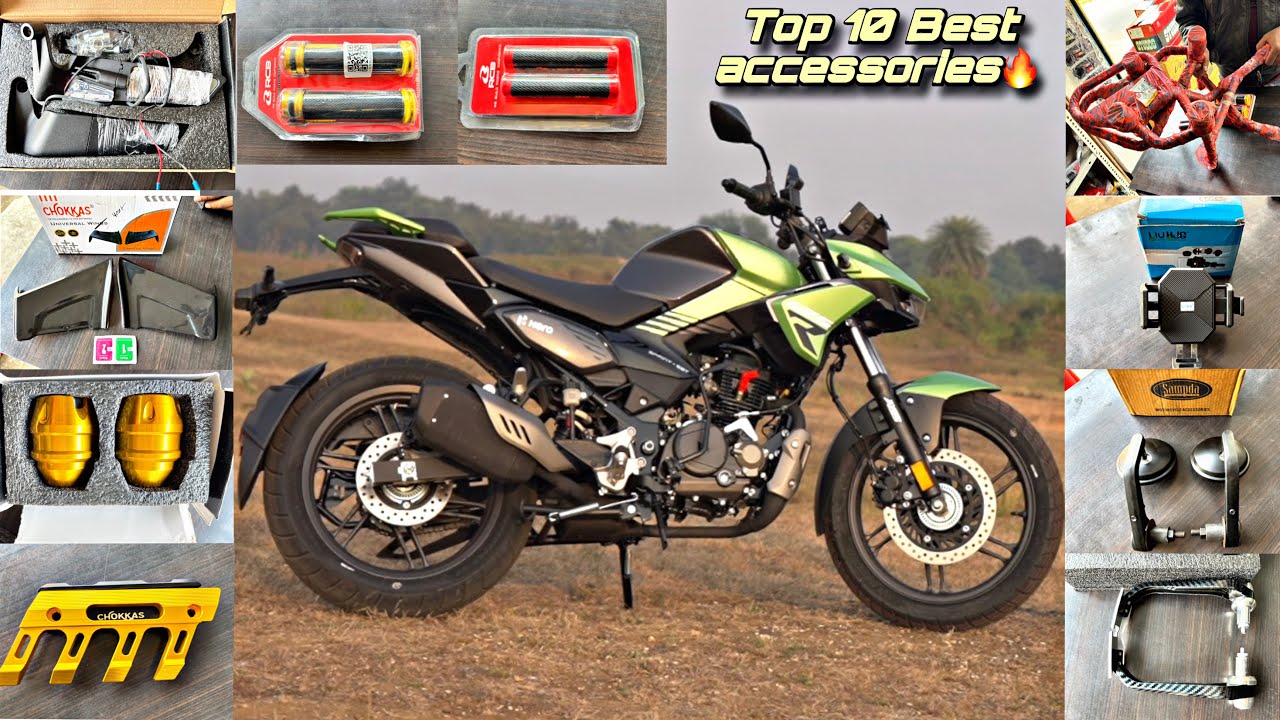 hero xtreme 125r modified accessories | Top 10 Best Accessories￼￼ | all accessories available here￼