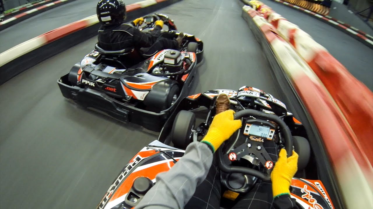 Pole Position Indoor Karting Leeds GoPro Hero 3 run 2015