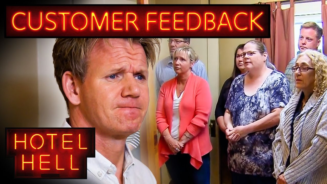 Gordon FORCES Owners To Listen To BRUTAL Customer Feedback | Hotel Hell | Gordon Ramsay
