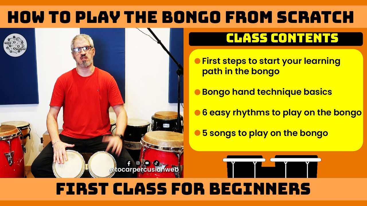 Bongo from Scratch | First Steps to Solid Hand Technique