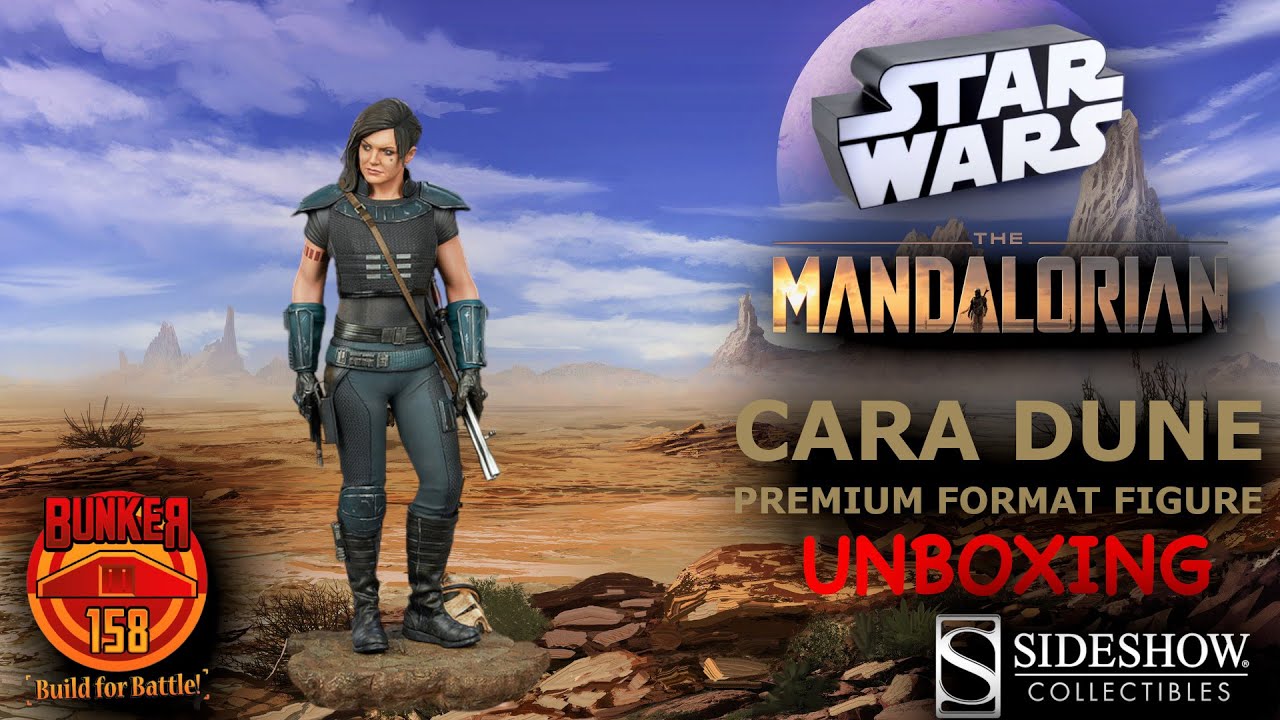 CARA DUNE - THE MANDALORIAN - SIDESHOW PREMIUM FORMAT UNBOXING