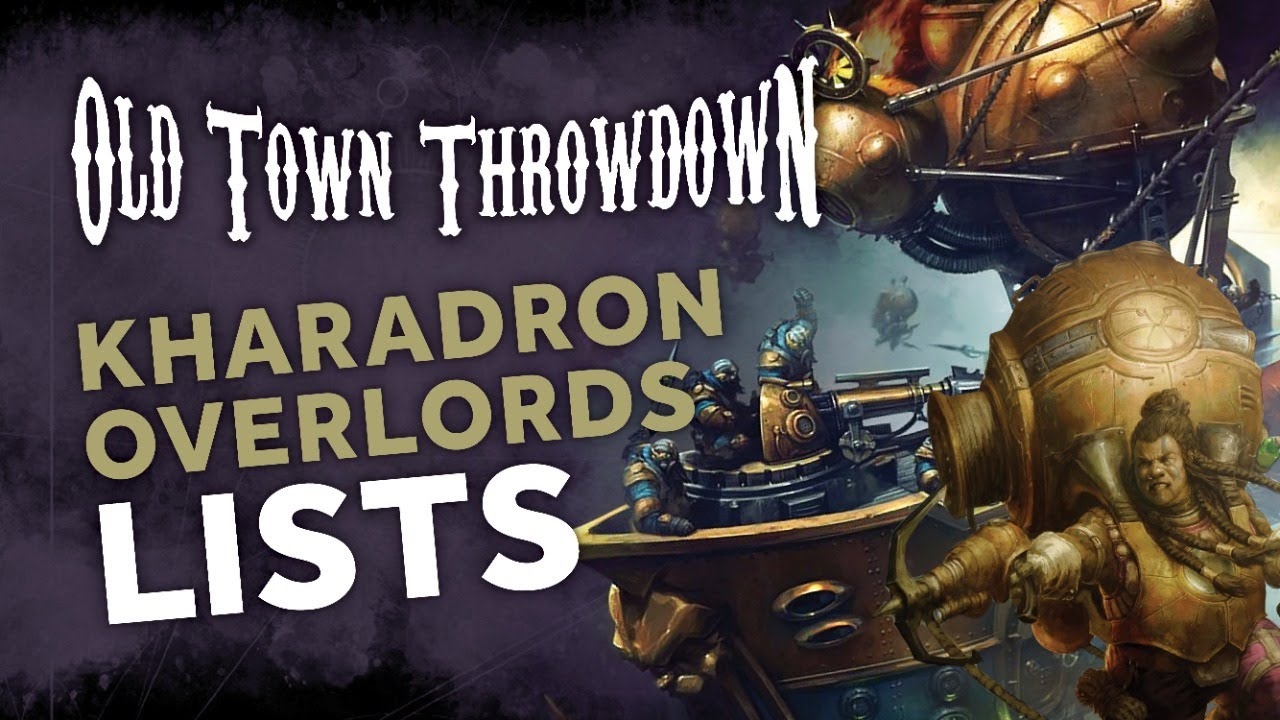 Aethercast - Kharadron Overlords Lists At Old Town Throwdown