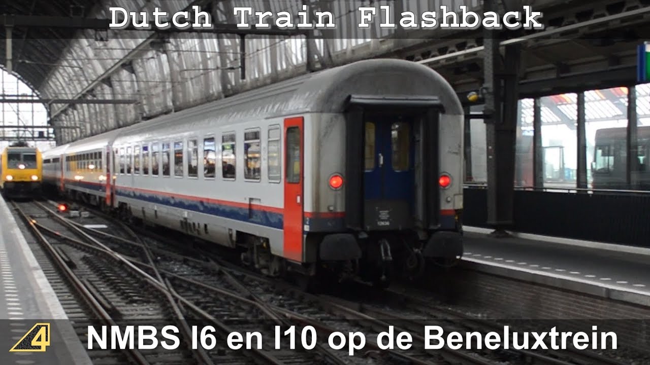 Dutch Train Flashback: I6 en I10 rijtuigen op de Beneluxtrein
