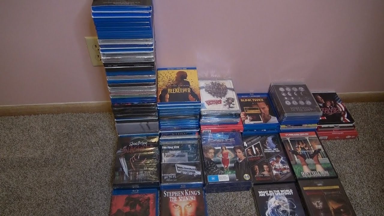 Getting rid of more Blu-rays, 4K's & DVD's again