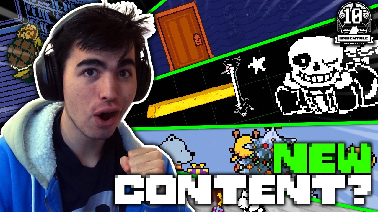 Undertale's 10 Year Anniversary Stream BROKE ME. (NEW CONTENT REACTION)