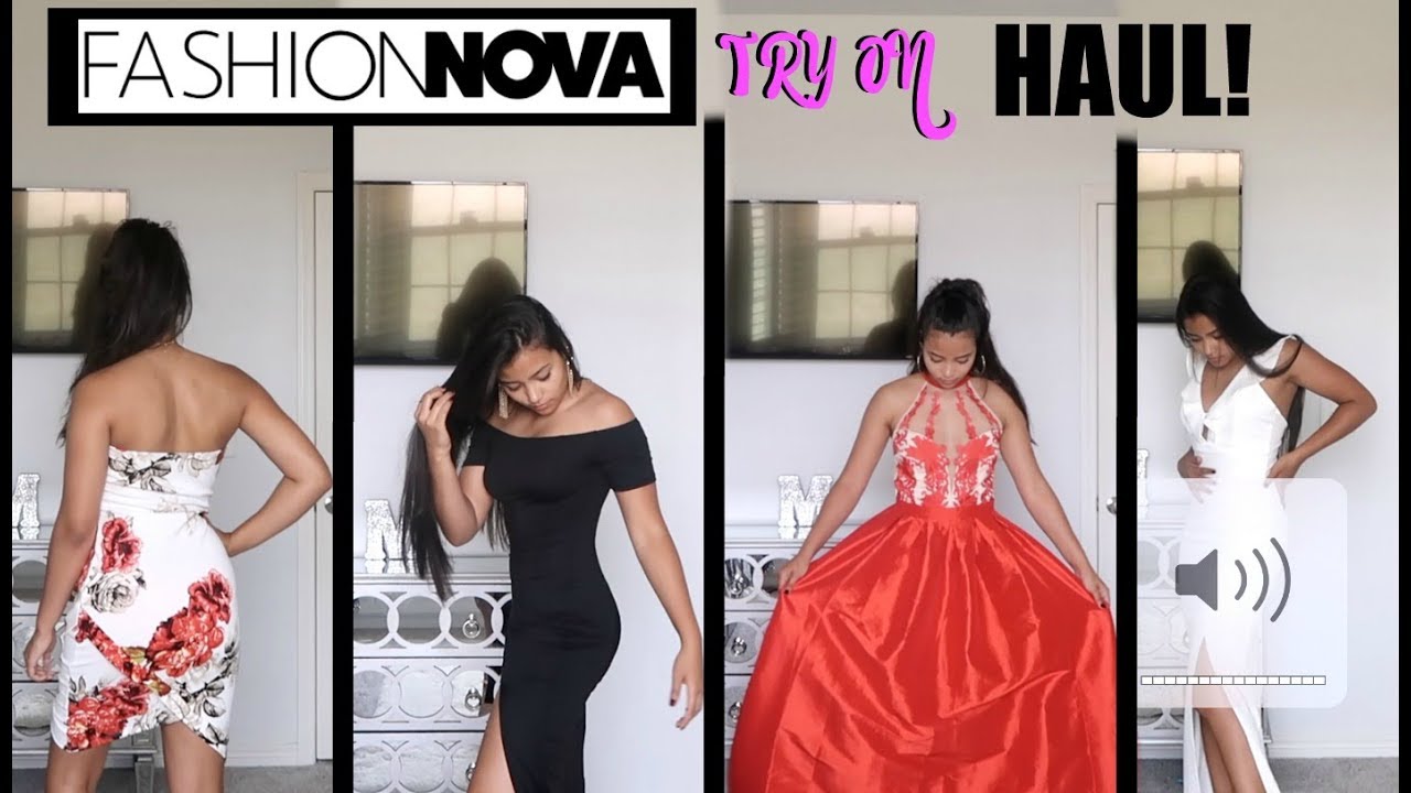 FASHION NOVA TRY ON HAUL // PROM 2018 EDITION!!!