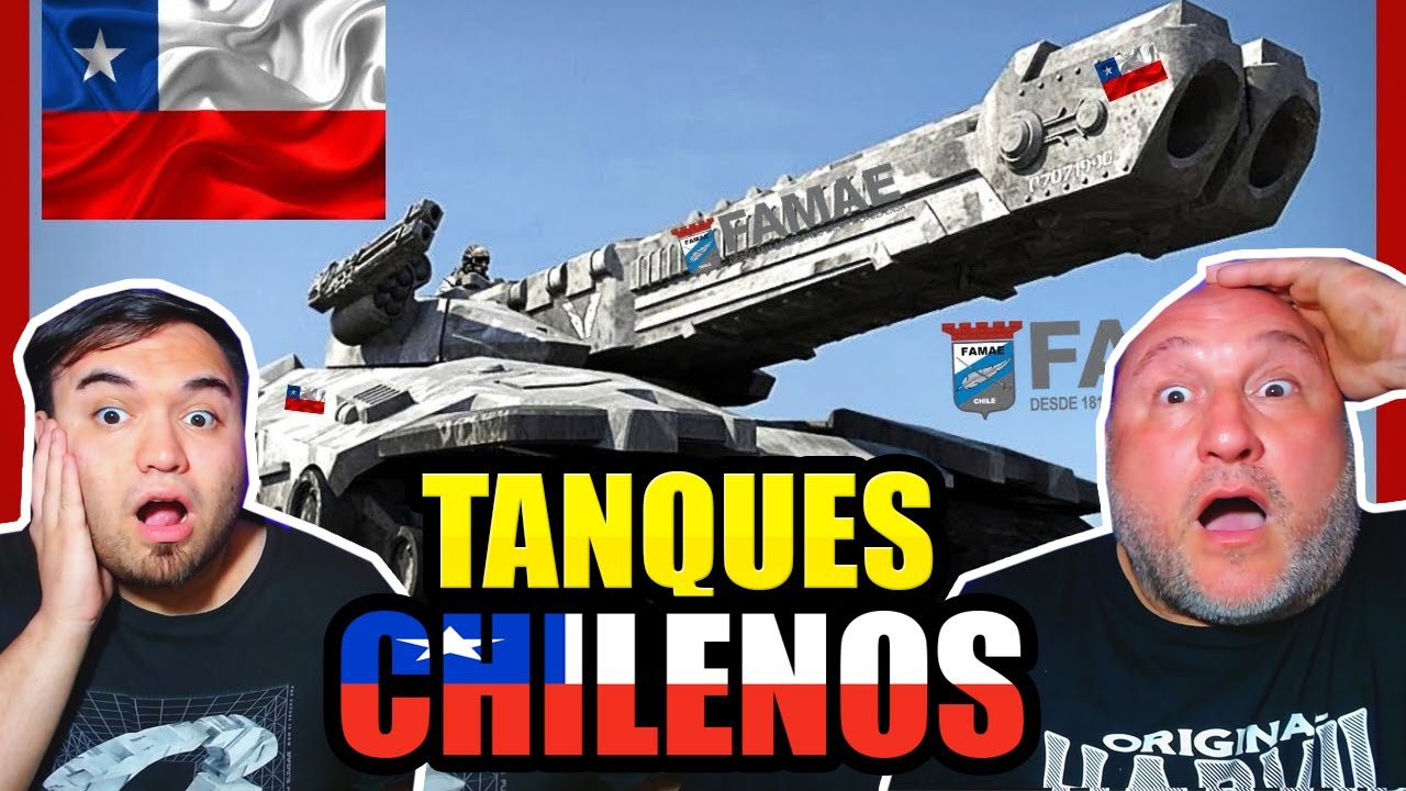 PADRE ARGENTINO reacciona a MADE IN CHILE - TANQUE DE GUERRA 100% FABRICADO EN CHILE!!!