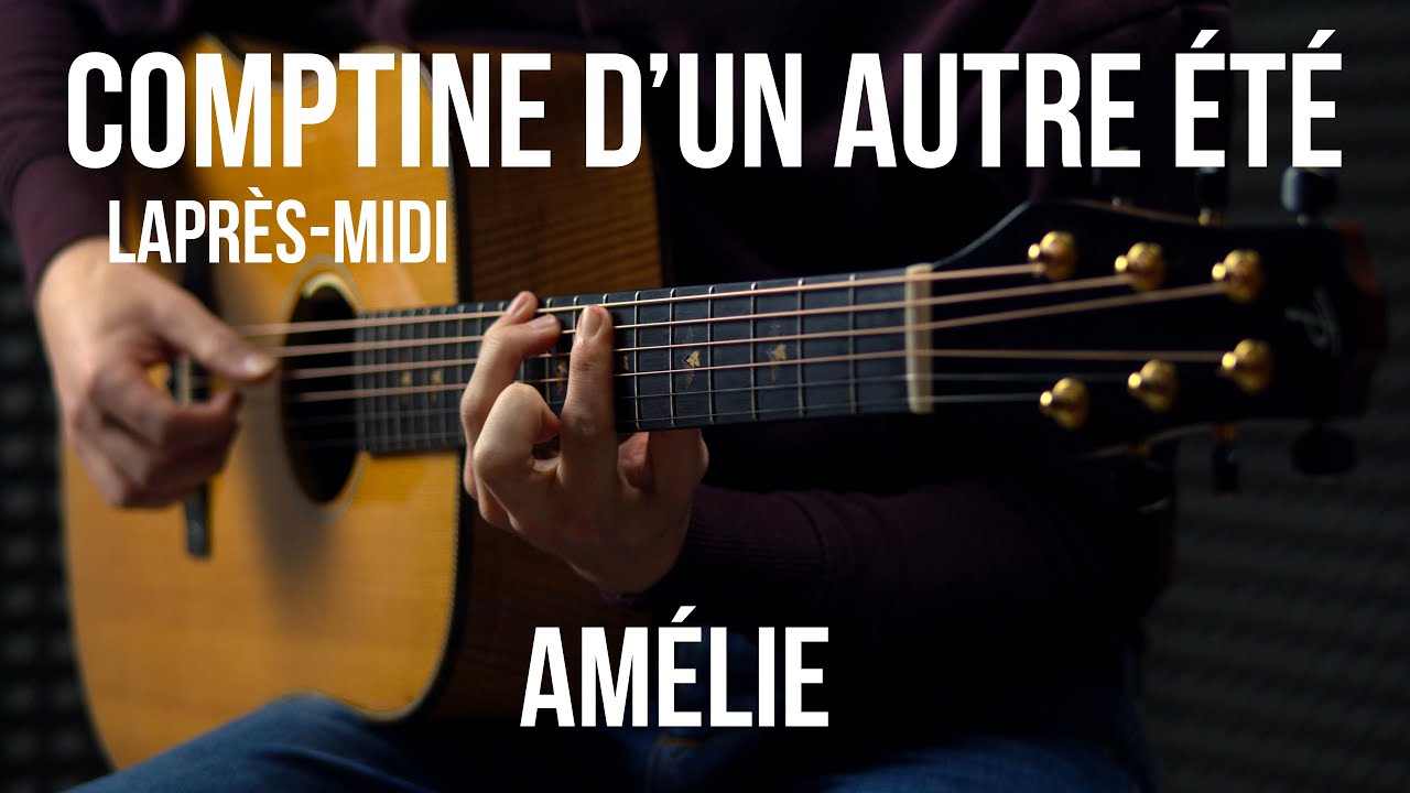 Yann Tiersen - Comptine d'un autre été (from Amélie) -  Fingerstyle Guitar