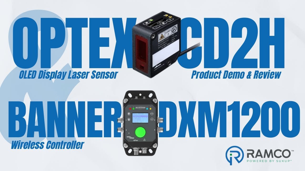 CD2H Laser Displacement Sensor + DXM1200 IIoT Gateway | Live Demo at Ramco